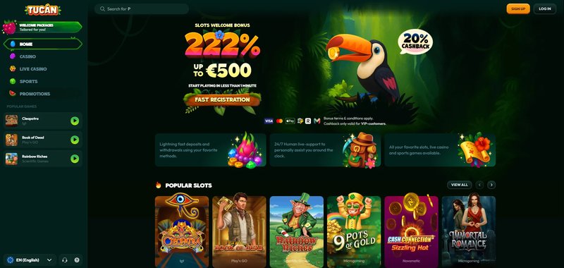 Guide to tucan casino bonus