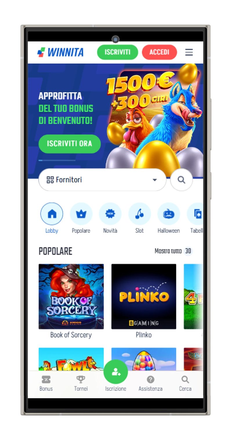 Scopri il Casino Winnita: Azienda con un'App per le Giocole più Emozionanti, winnita accedi